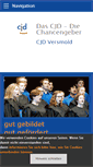 Mobile Screenshot of cjd-versmold.de